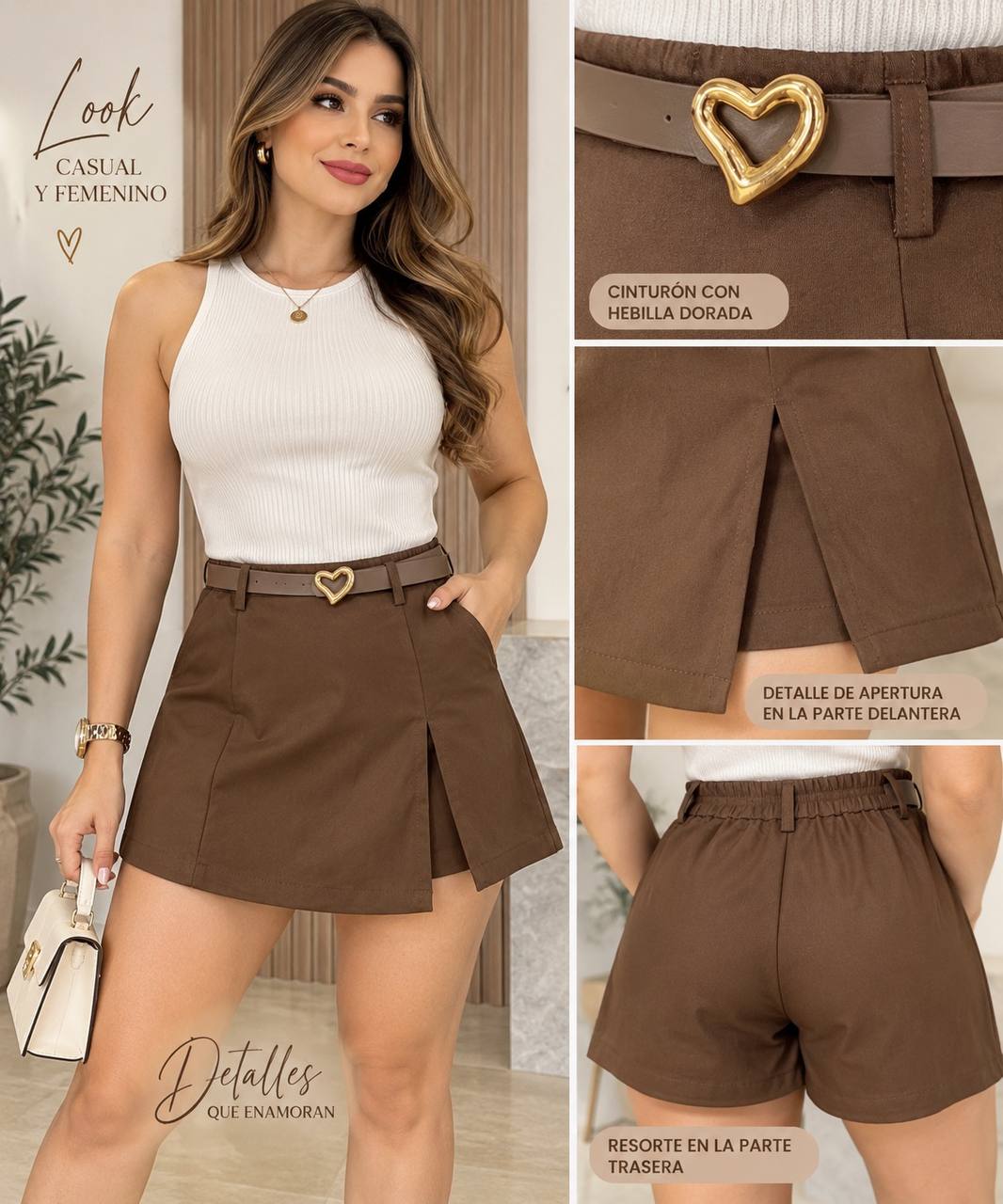 FALDA SHORT Z1567 COD 7953 foto 4