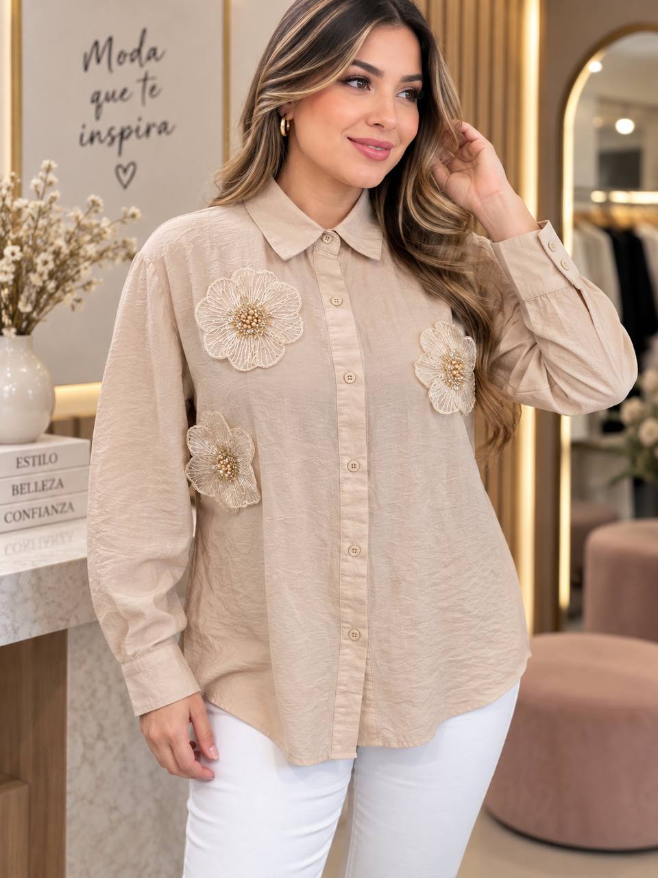 BLUSA FLOR52163 COD 7988 foto 1