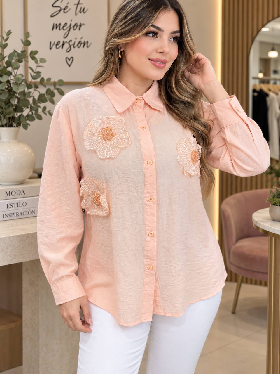 BLUSA FLOR52163 COD 7988 foto 2