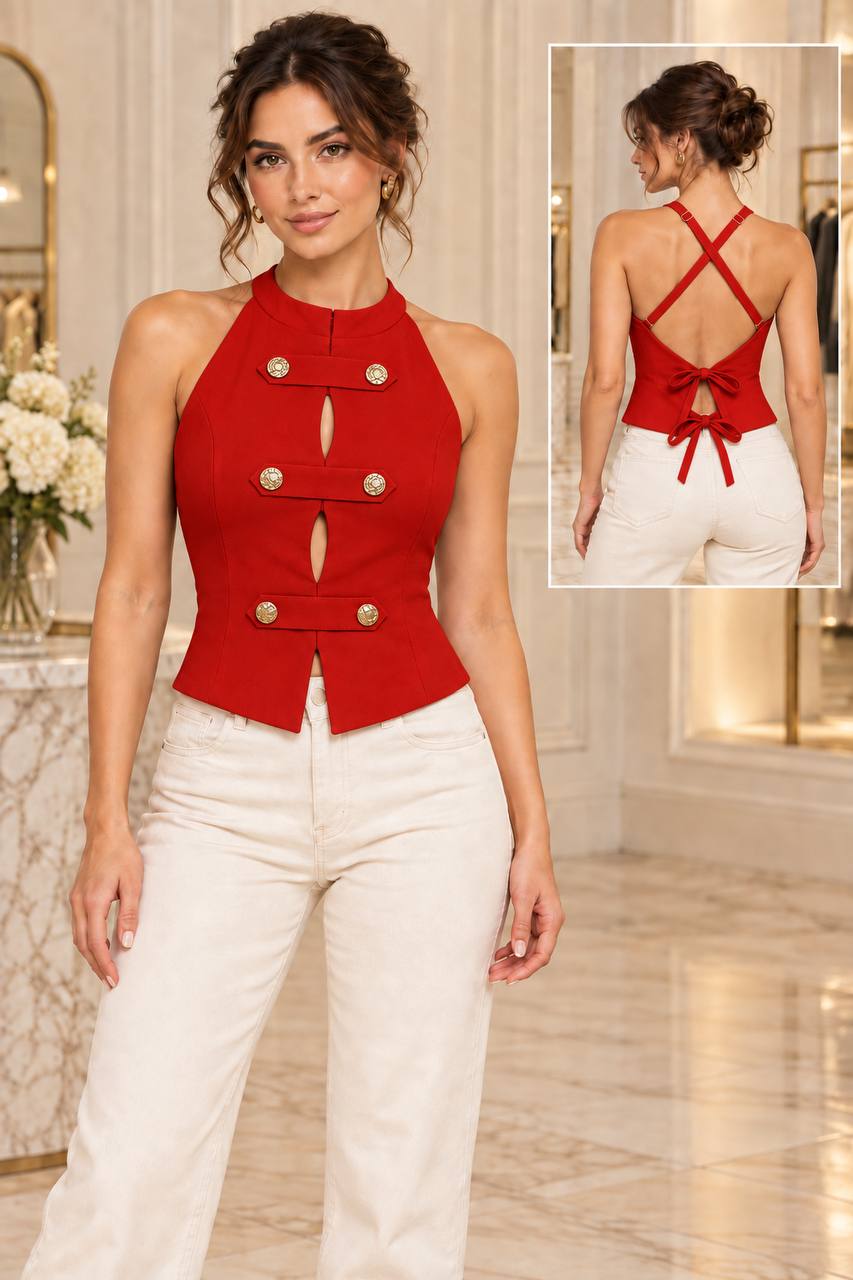 BLUSA NAPOLEON TOP COD 8045 foto 3