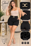 SHORT HEBILLA LLANO POLILYCRA foto nueva 1