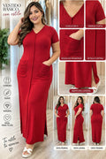 VESTIDO BOLSILLO COD 8110 foto 1