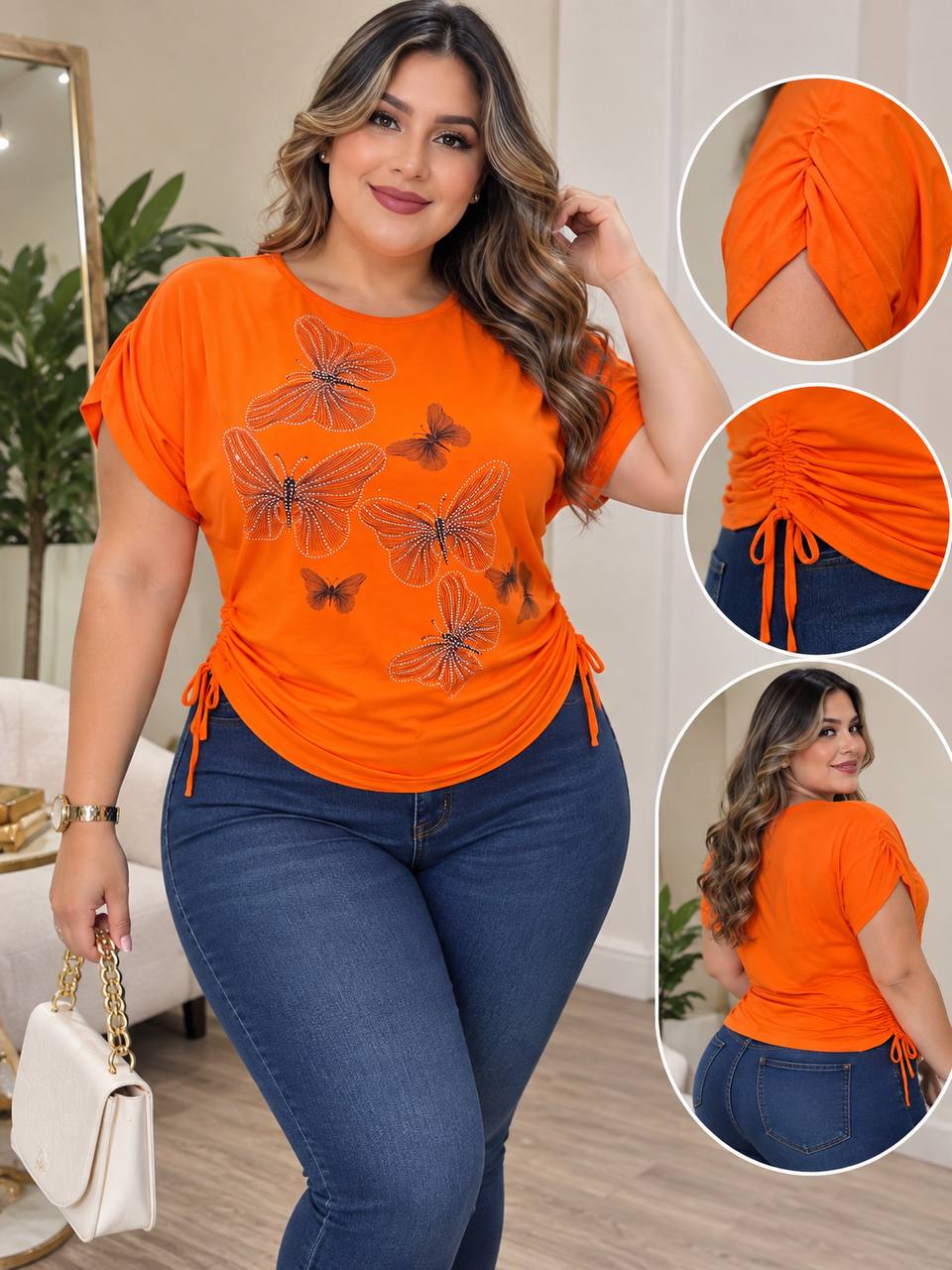 BLUSA BRILLO COD 8117 foto 1