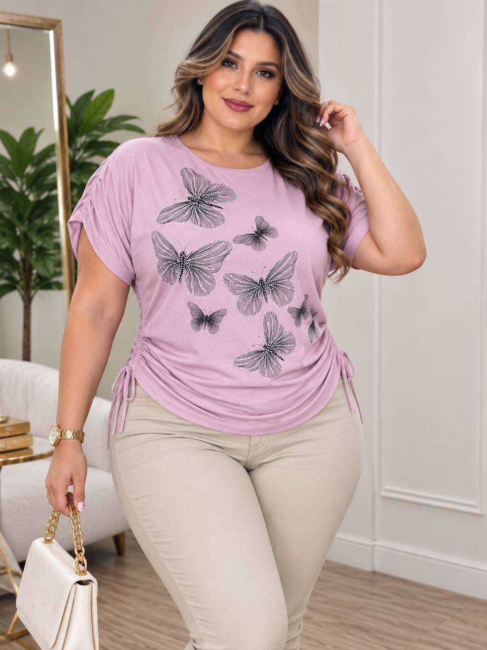 BLUSA BRILLO COD 8117 foto 3