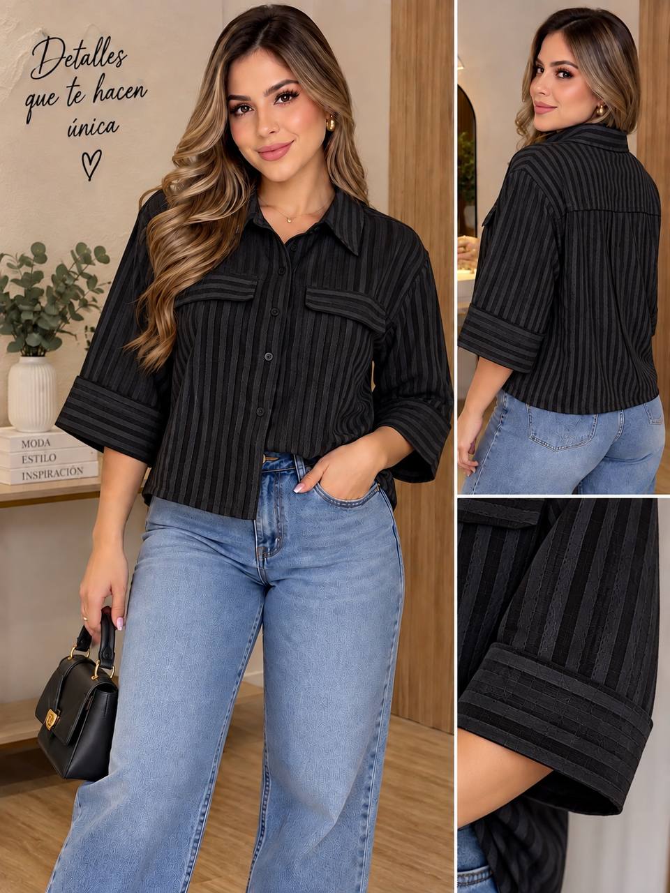 BLUSA B814 COD 8079 foto 3