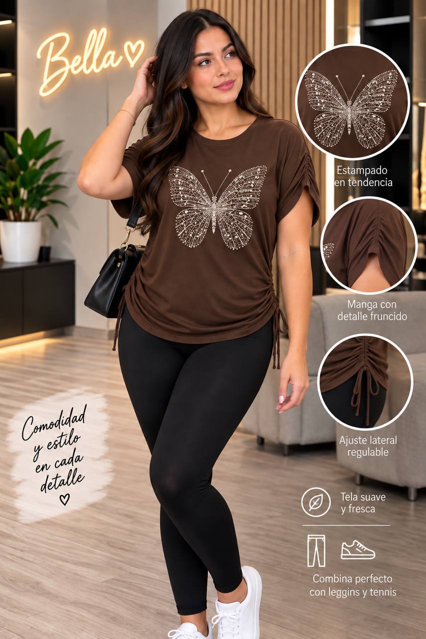 BLUSA MARIPOSA COD 8115 foto 3