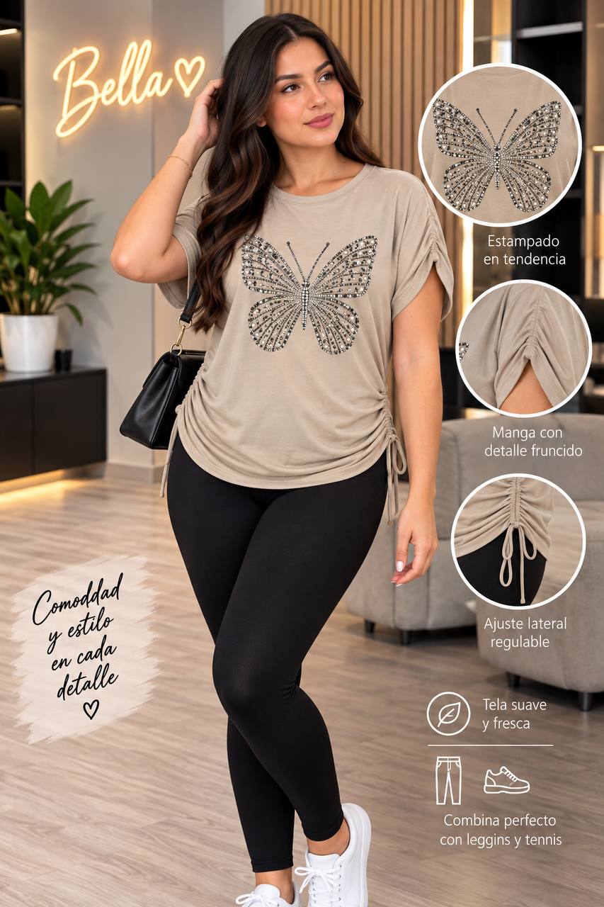 BLUSA MARIPOSA COD 8115 foto 4