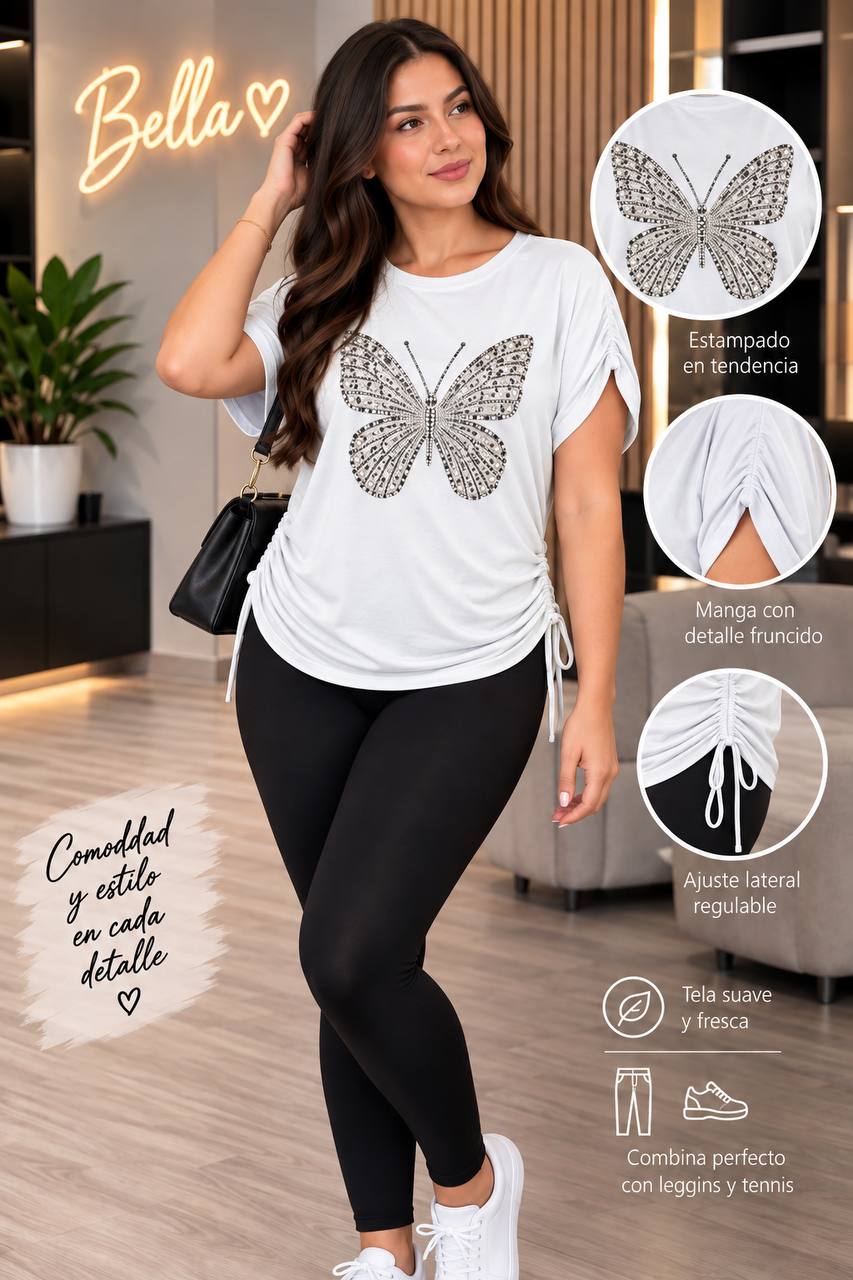 BLUSA MARIPOSA COD 8115 foto 5
