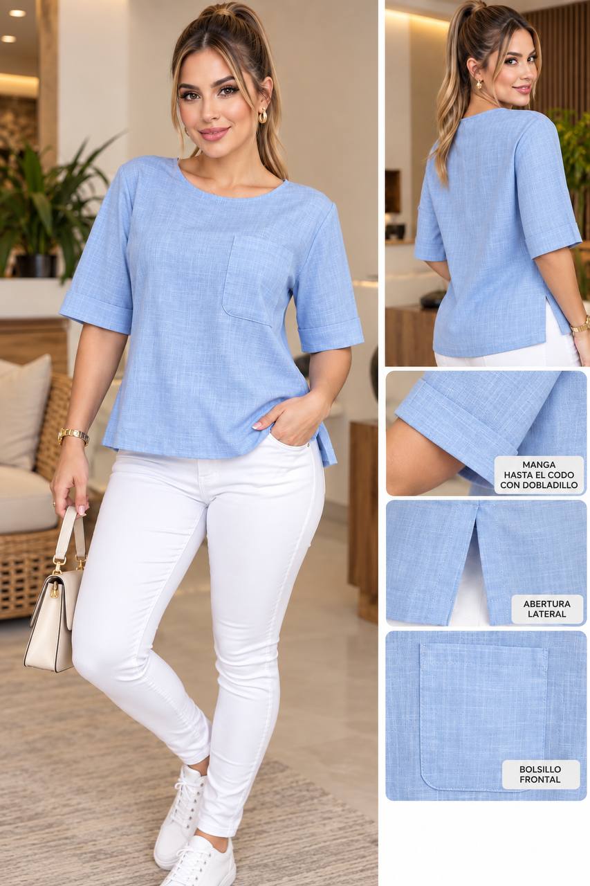 BLUSA B781 COD 8077 foto 1