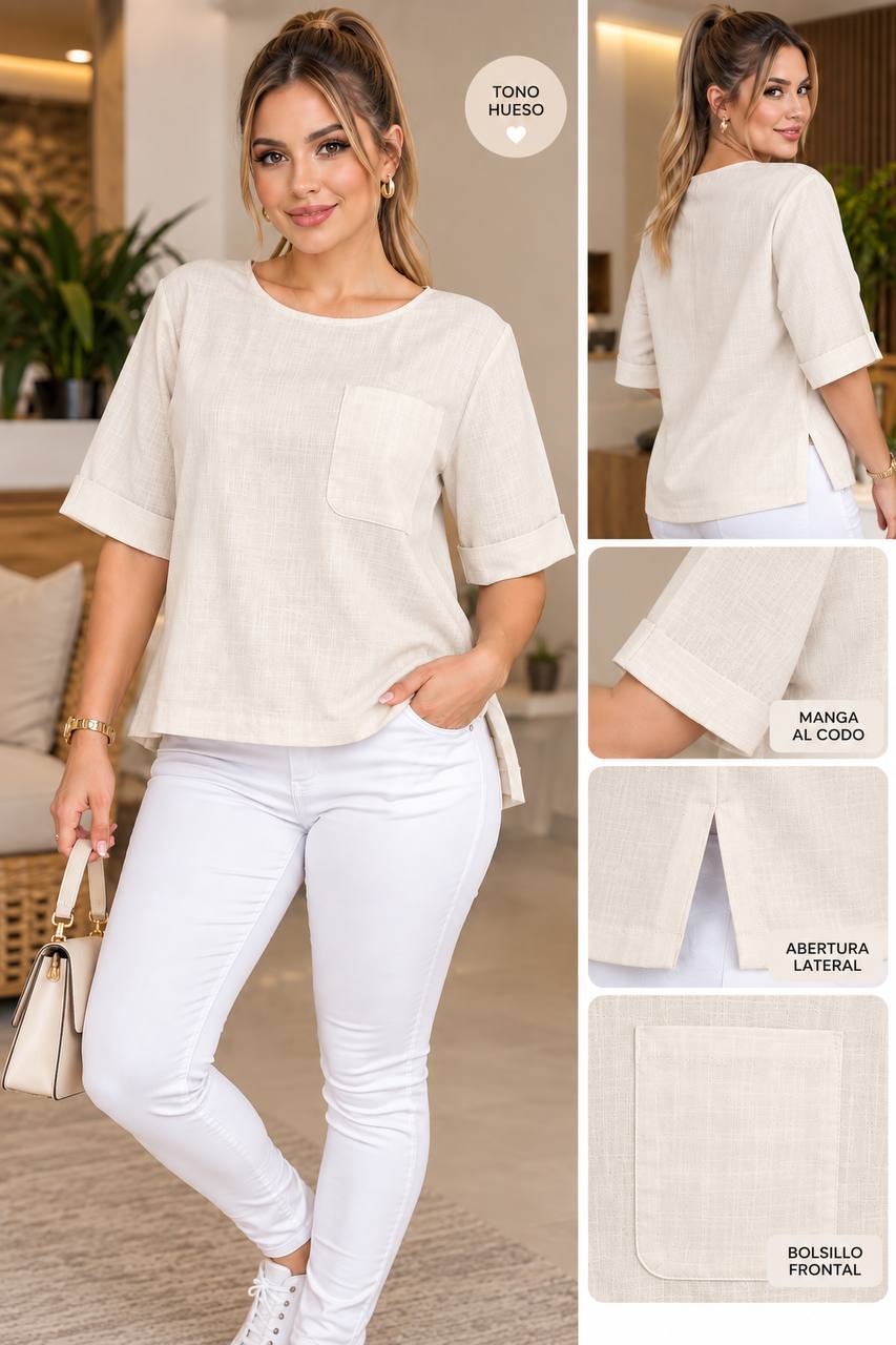 BLUSA B781 COD 8077 foto 2